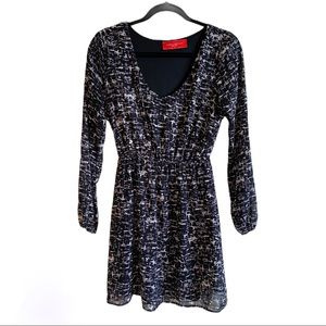 Akita Red Label Black & White Dress